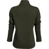 Vortex Women’s Active Trail Office Casual Quilted Arctic Snap Pullover(Forest Night)