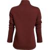 Vortex Women’s Active Trail Office Casual Quilted Arctic Snap Pullover(Port)