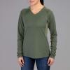 Vortex Women’s Weekend Rucker Moisture-Wicking UPF-Protective High-Performance Long Sleeve Shirt(Forest Night)