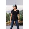 Vortex Women’s Weekend Rucker Moisture-Wicking UPF-Protective High-Performance Short Sleeve T-Shirt(Black)