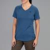 Vortex Women’s Weekend Rucker Moisture-Wicking UPF-Protective High-Performance Short Sleeve T-Shirt(Dark Blue)