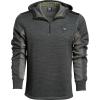 Frontier Limits 1/4 Zip Hoodie – Grey by Vortex Optics(Grey Heather)
