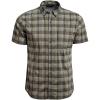 Vortex Men’s Coolmax Fast Twitch Button-Down Short Sleeve Shirts – Moisture Wicking, Stretch, UPF Protection, Wrinkle Free(Lichen)