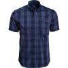 Vortex Men’s Coolmax Fast Twitch Button-Down Short Sleeve Shirts – Moisture Wicking, Stretch, UPF Protection, Wrinkle Free(Navy)