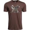Vortex Men’s Core Logo Short Sleeve T-Shirts(Brown Heather Camo)