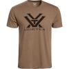 Vortex Men’s Core Logo Short Sleeve T-Shirts(Coyote Heather)