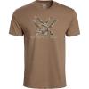 Vortex Men’s Core Logo Short Sleeve T-Shirts(Coyote Heather Camo)
