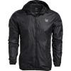 Vortex Men’s Storm Silencer Pro Rain Breaker Jackets – DWR Treated, Packs Into Own Pocket(Black)