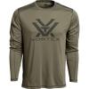 Vortex Men’s Sun Slayer Long Sleeve Shirts – UPF 50 Sun Protection, Moisture Wicking, Stretch Fabric(Lichen)
