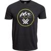 Vortex Men’s Three Peaks Short Sleeve Shirts(Black)