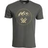 Vortex Men’s Three Peaks Short Sleeve Shirts(Dark Olive Heather)