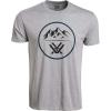 Vortex Men’s Three Peaks Short Sleeve Shirts(Grey Heather)