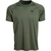 Vortex Men’s Weekend Rucker Short Sleeve Shirts – Moisture Wicking, UPF Sun Protection, Stain Release Technology(Green)