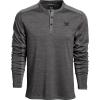 Vortex Optics Northern Heights Henley Long Sleeve Shirt(Grey Heather)