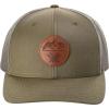 Vortex Three Peaks Patch Snapback Caps(Loden Leather Patch)