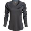 Vortex Women’s Weekend Rucker Moisture-Wicking UPF-Protective High-Performance Long Sleeve Shirt(Charcoal)