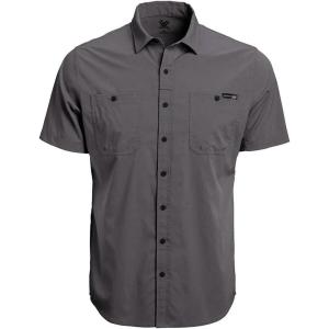 Vortex Men’s Alpine Cove Short Sleeve Shirts – UPF Sun Protection, Moisture Wicking, Quick Dry. Temperature Regulating Fabric(Turbulence)