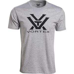 Vortex Men’s Core Logo Short Sleeve T-Shirts(Grey Heather)