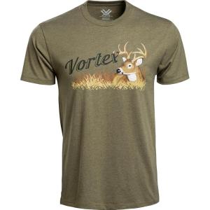 Vortex Men’s Grassland Heritage Short Sleeve T-Shirts(Military Heather)