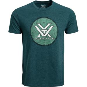 Vortex Men’s Hunting Grounds Short Sleeve T-Shirts(Dark Teal Heather)