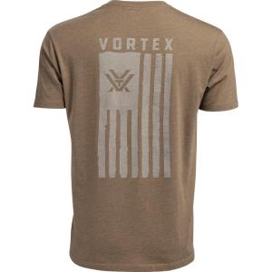 Vortex Men’s Salute Short Sleeve T-Shirts(Coyote Heather)