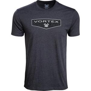 Vortex Men’s Shield Short Sleeve T-Shirts(Charcoal Heather)