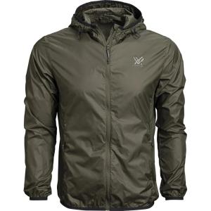 Vortex Men’s Storm Silencer Pro Rain Breaker Jackets – DWR Treated, Packs Into Own Pocket(Forest Night)