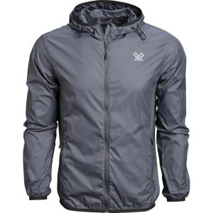 Vortex Men’s Storm Silencer Pro Rain Breaker Jackets – DWR Treated, Packs Into Own Pocket(Turbulence)