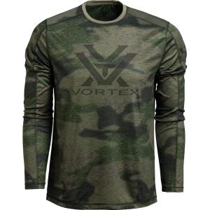 Vortex Men’s Sun Slayer Long Sleeve Shirts – UPF 50 Sun Protection, Moisture Wicking, Stretch Fabric(Forest Camo)