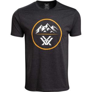 Vortex Men’s Three Peaks Short Sleeve Shirts(Charcoal Heather)