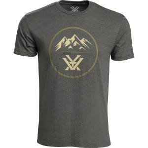 Vortex Men’s Three Peaks Short Sleeve Shirts(Dark Olive Heather)