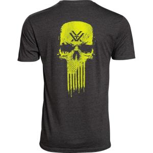 Vortex Men’s Toxic Chiller Short Sleeve T-Shirts(Charcoal Heather)