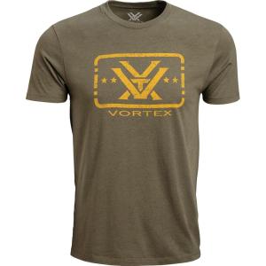 Vortex Men’s Trigger Press Short Sleeve T-Shirts(Military Heather)