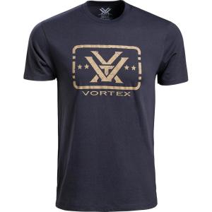Vortex Men’s Trigger Press Short Sleeve T-Shirts(Polar Night)