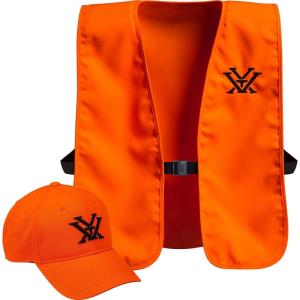 Vortex Optics Blaze Orange Hunting Vest & Hat Combo(Blaze Orange)