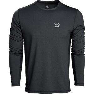 Vortex Optics Day Rucker Performance Long Sleeve Shirts(Black Heather)