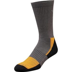 Vortex Optics Men’s Main Trail Everyday Crew Socks(Charcoal/Black Gold)