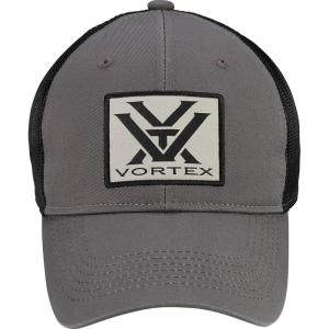 Vortex Patch Logo Snapback Caps(Charcoal)