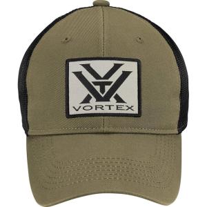 Vortex Patch Logo Snapback Caps(Olive)
