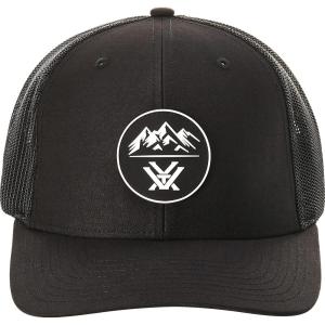 Vortex Three Peaks Patch Snapback Caps(Black)