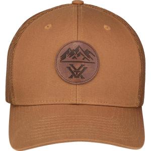 Vortex Three Peaks Patch Snapback Caps(Caramel Leather Patch)