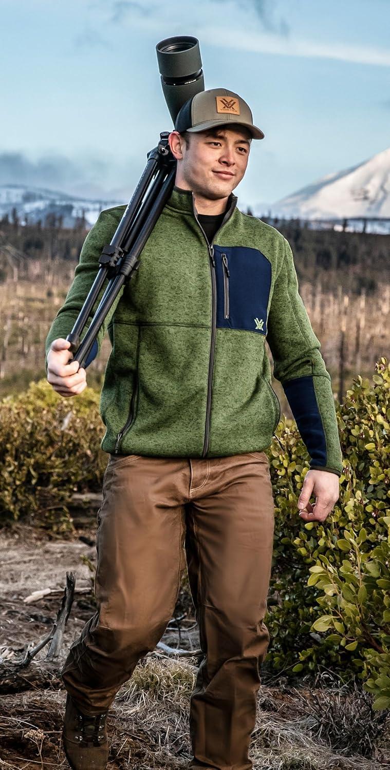 image:imageVortex Mens Anchor Point Fleece Full Zip JacketsMayfly