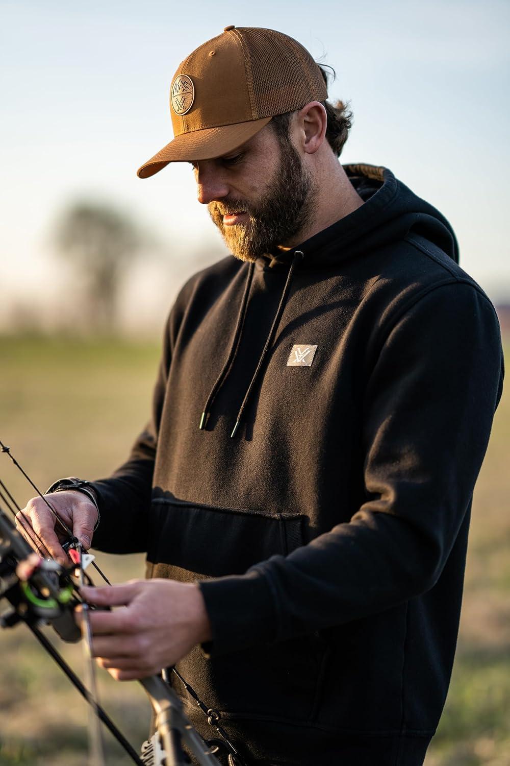 image:imageVortex Mens Heavyweight HoodiesBlack