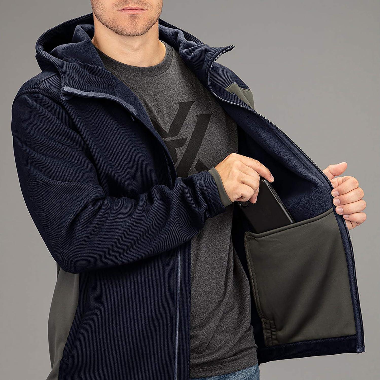 image:imageVortex Mens Shed Hunter Pro Hooded JacketsBlack Iris