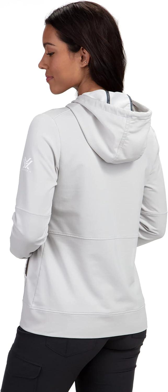 image:imageVortex Womens Northern Shift 3Panel Adjustable Hood FullZip HoodieNimbus