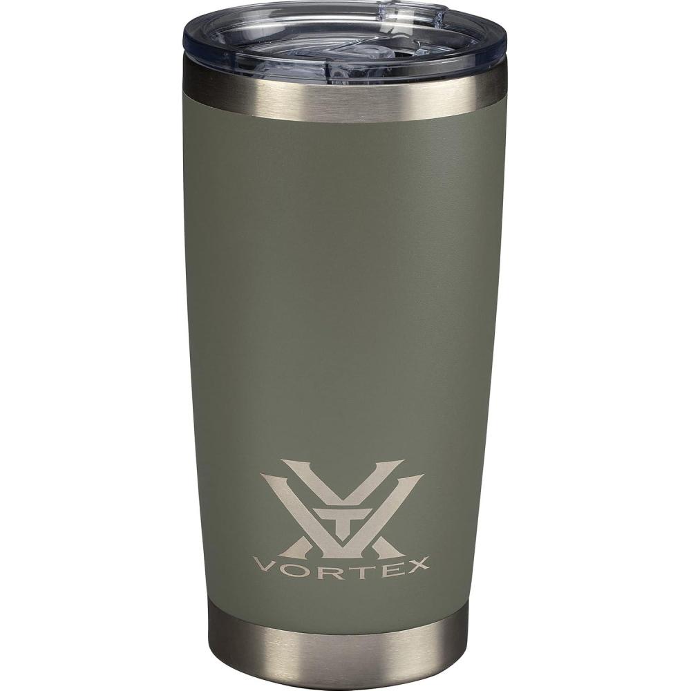 image:imageVortex Insulated 20oz Tumblers Double Wall Vacuum Insulated BPA Free No Sweat Design Removable and Cleanable Gasket On Lid Splash Proof Lid Unlimited Unconditional WarrantyLichen