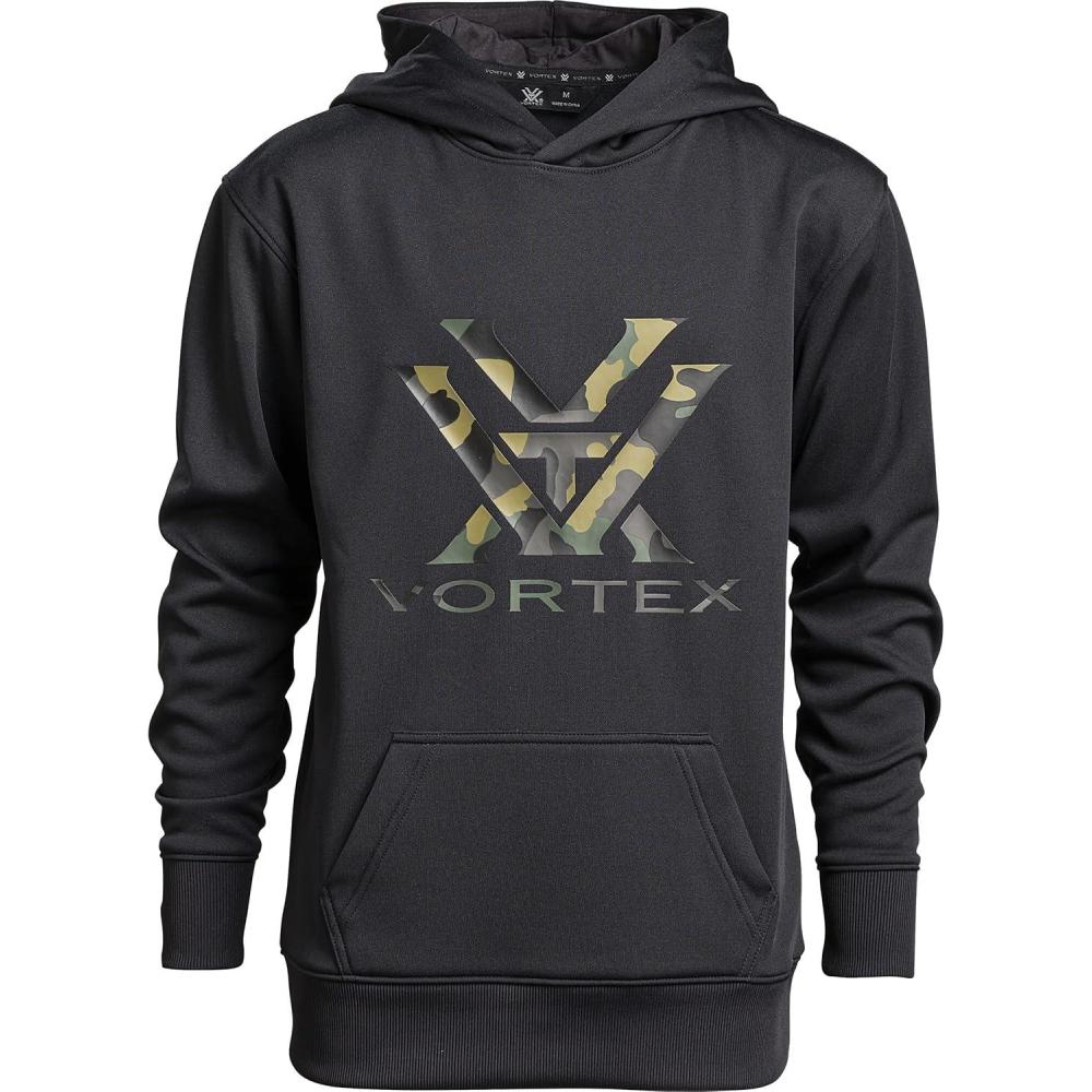 image:imageVortex Kids Performance HoodiesBlack Camo