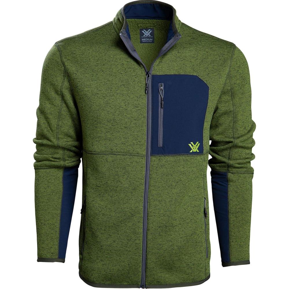 image:imageVortex Mens Anchor Point Fleece Full Zip JacketsMayfly