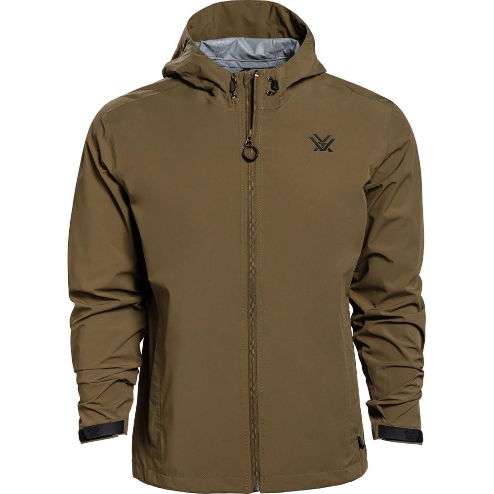 image:imageVortex Mens Cloud Shaker Rain JacketsMilitary Olive