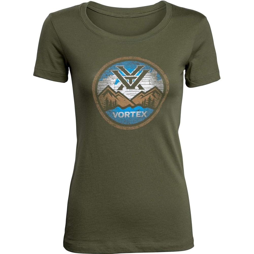 image:imageVortex Optics Womens Reflection Lake TShirtsMilitary Green